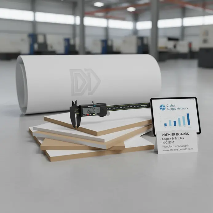 200 GSM Duplex & Triplex Board manufacturer and supplier