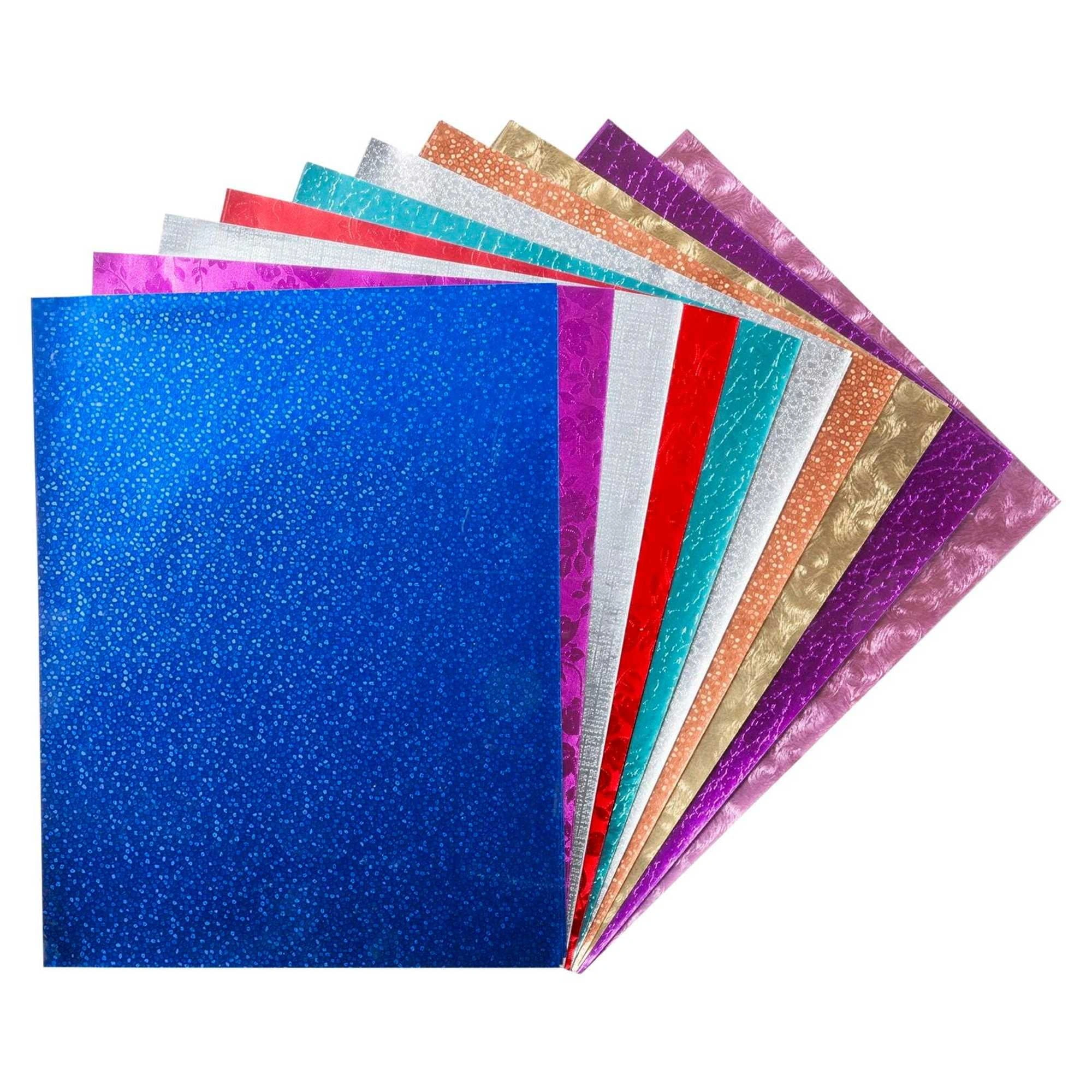 metallic board paper