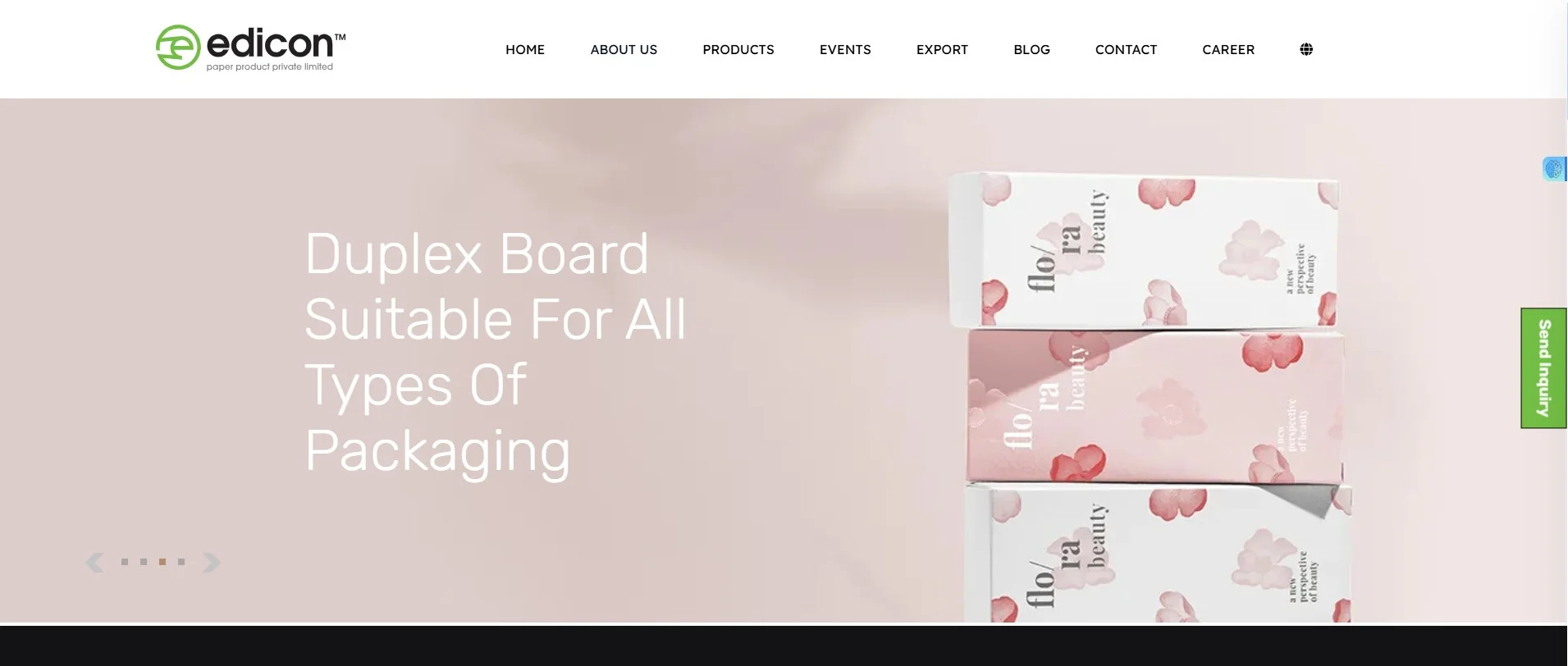 Industrial Packaging with Duplex Board by Edicon Paper