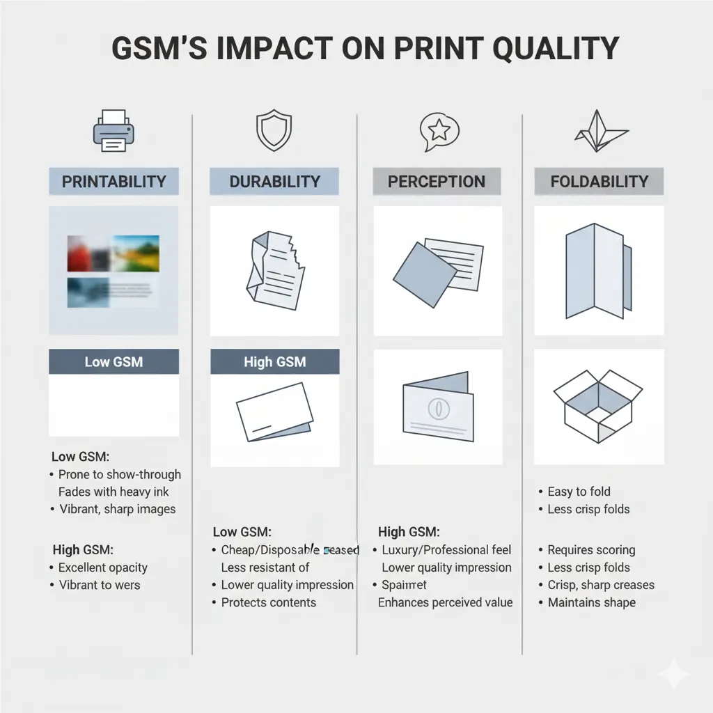 GSMs Impact on Print Quality