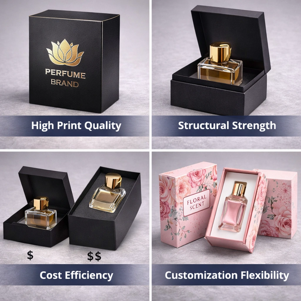Key Features of Coated Duplex Board for Perfume Boxes