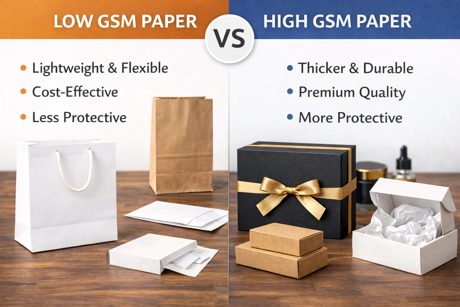Low GSM Paper vs High GSM Paper: Which Performs Better