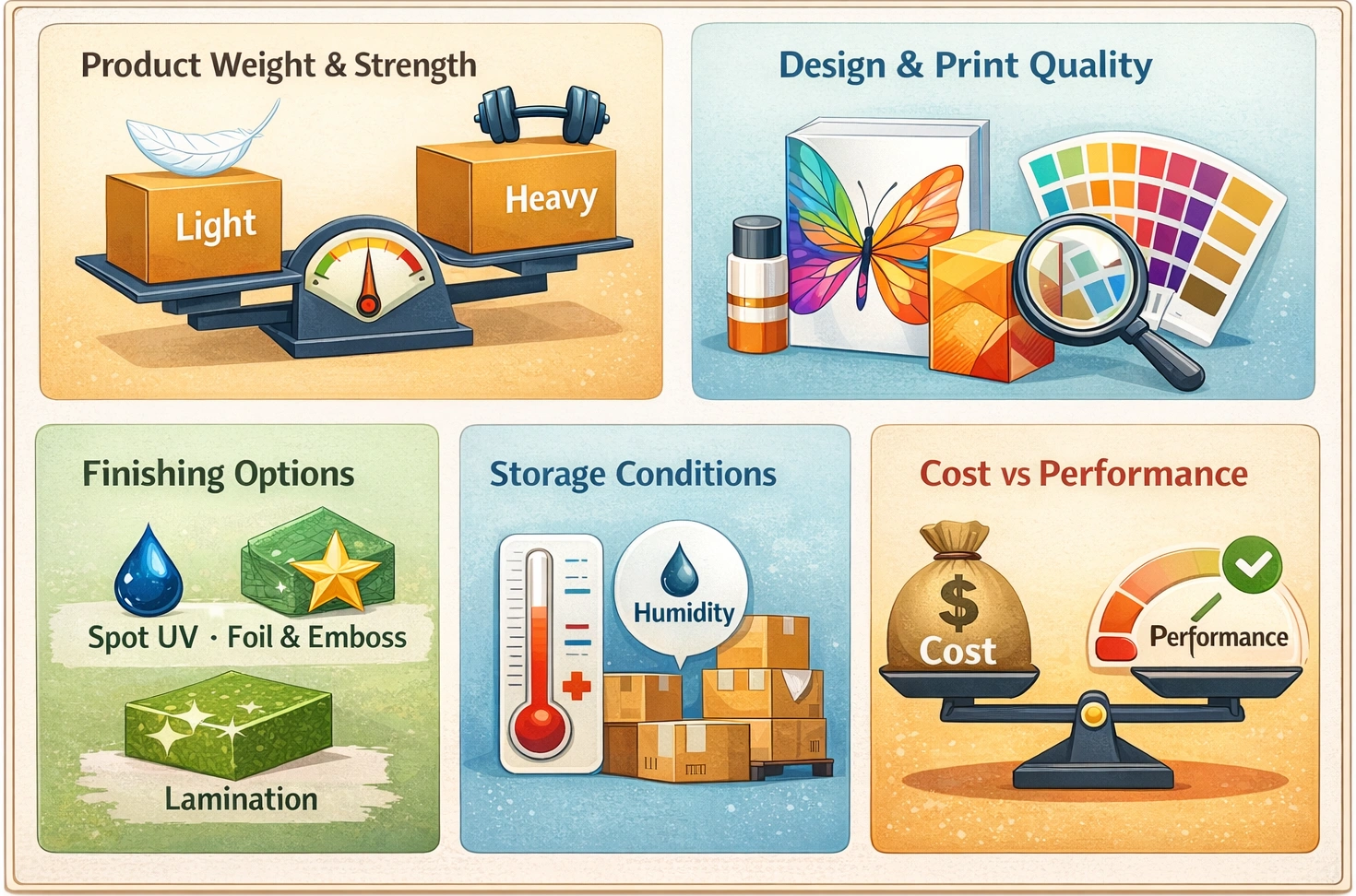 Factors to Consider Before Choosing 200 GSM Packaging Board