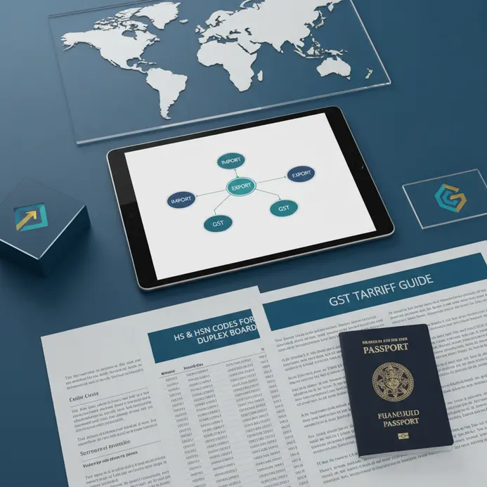 Customs Duty on Duplex Board Import in India