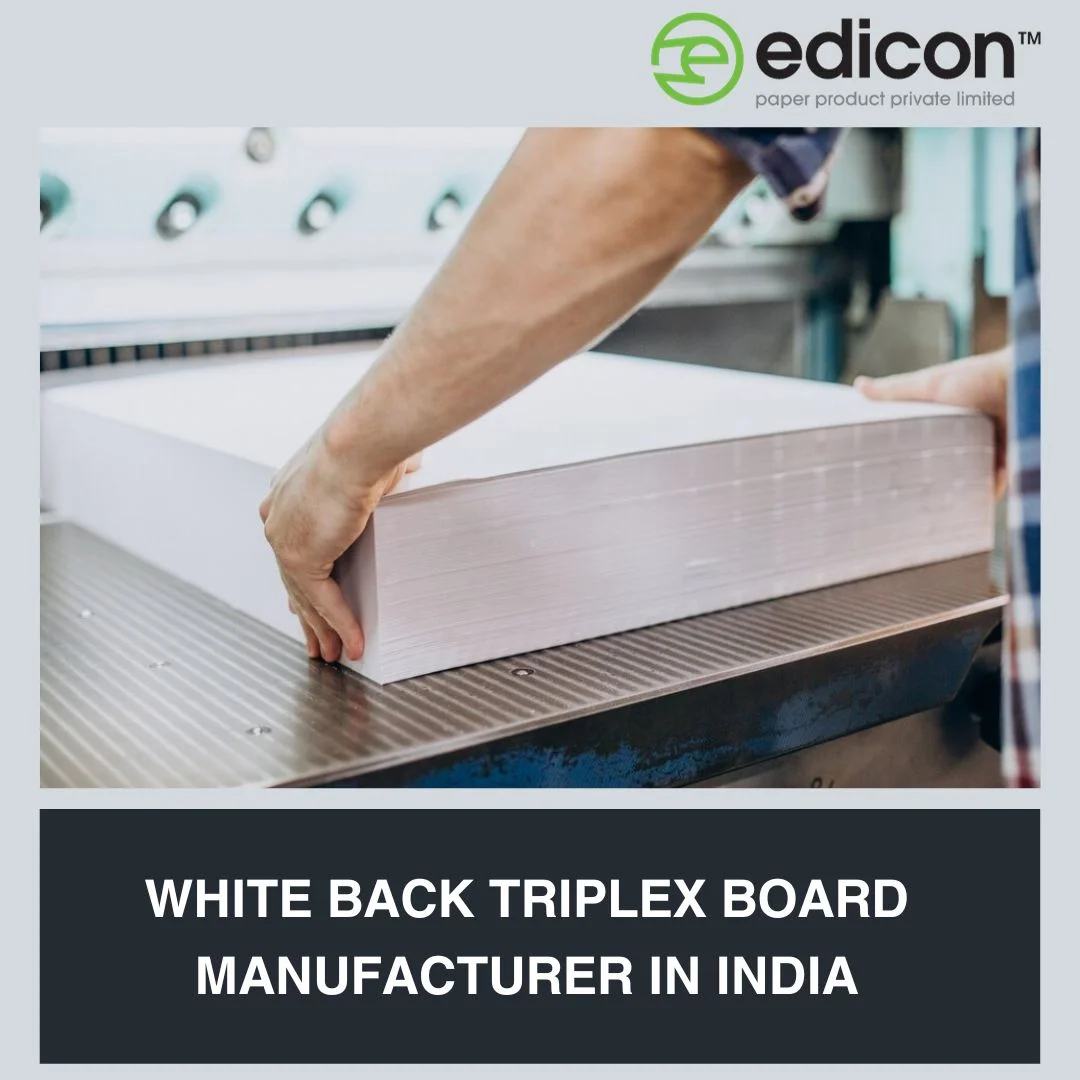 White Back Triplex Board Manufacturer in India