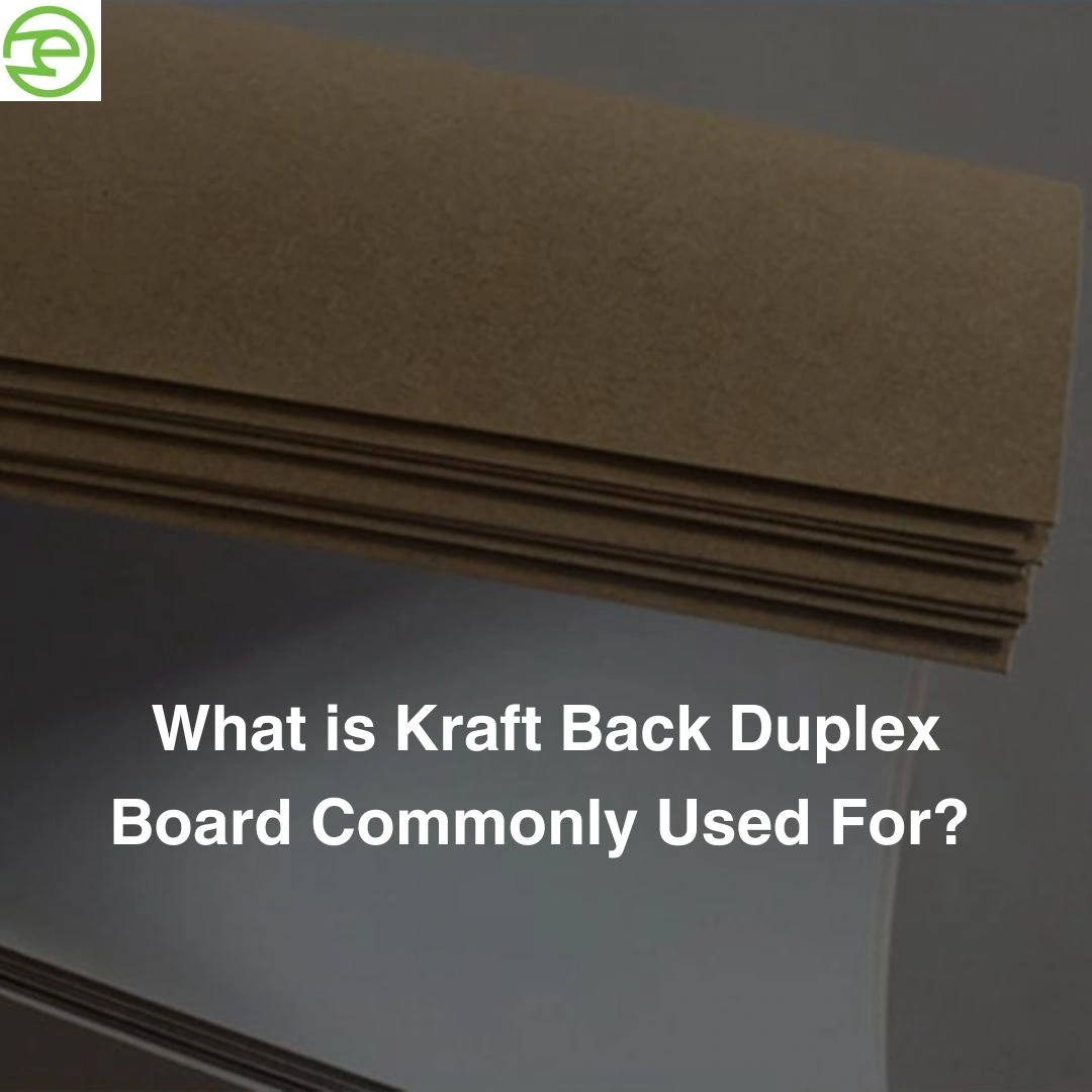 What is Kraft Back Duplex Board Commonly Used For ?